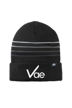 Striped Cuffed Beanie - Image 2
